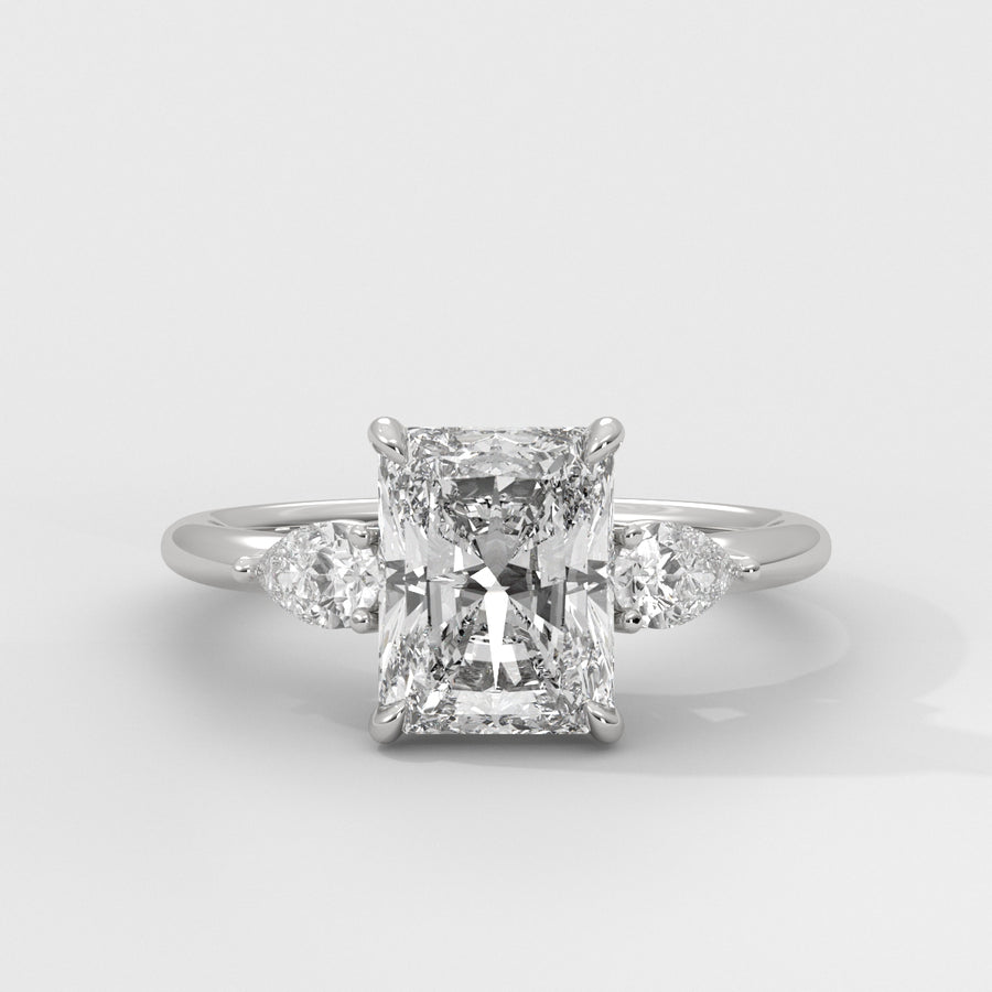 Anillo de Compromiso Sidestones Radiant