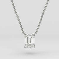 Collar Solitario Emerald