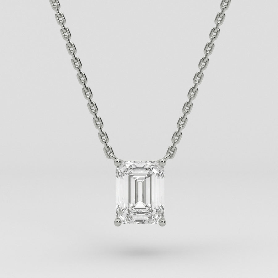 Collar Solitario Emerald