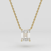 Collar Solitario Emerald