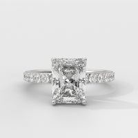 Anillo de Compromiso Sidestones 2.00 mm Radiant