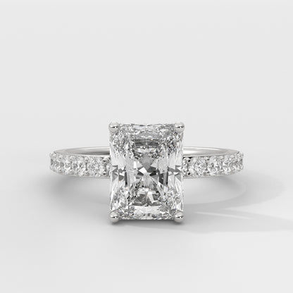 Anillo de Compromiso Sidestones 2.00 mm Radiant