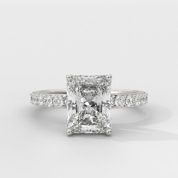 Anillo de Compromiso Sidestones 2.00 mm Radiant