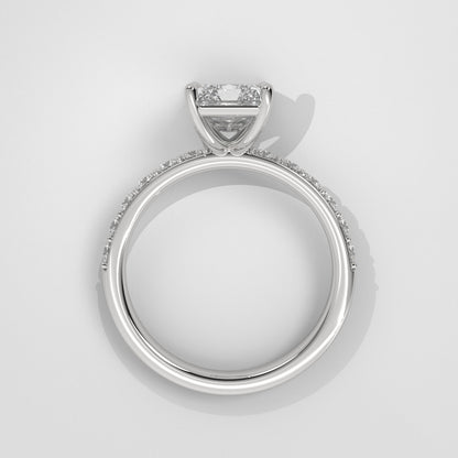 Anillo de Compromiso Sidestones 2.00 mm Radiant