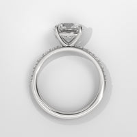Anillo de Compromiso Sidestones 2.00 mm Round