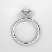Anillo de Compromiso Solitario Oval