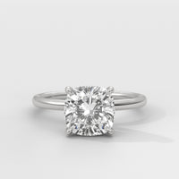 Anillo de Compromiso Solitario Cushion