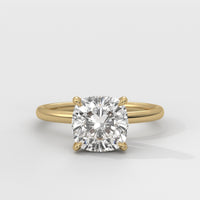Anillo de Compromiso Solitario Cushion