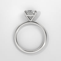 Anillo de Compromiso Solitario Cushion
