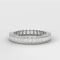 Anillo Eternity Emerald