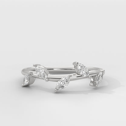 Anillo Laurel Wedding Band