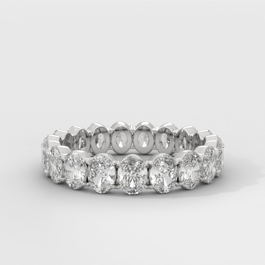 Anillo Eternity Oval