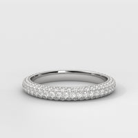 Anillo Pavé Wedding Band