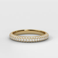 Anillo Pavé Wedding Band