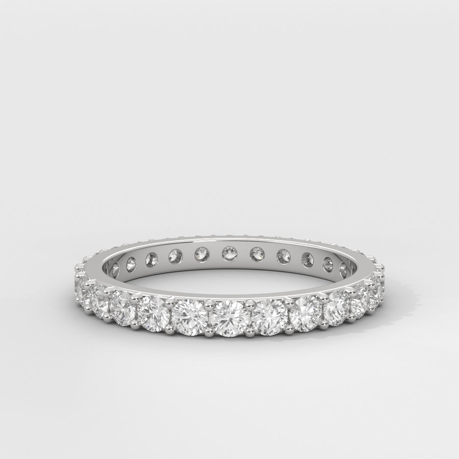 Anillo Eternity Round