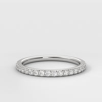 Anillo Sidestones Wedding Band