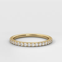 Anillo Sidestones Wedding Band