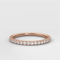 Anillo Sidestones Wedding Band